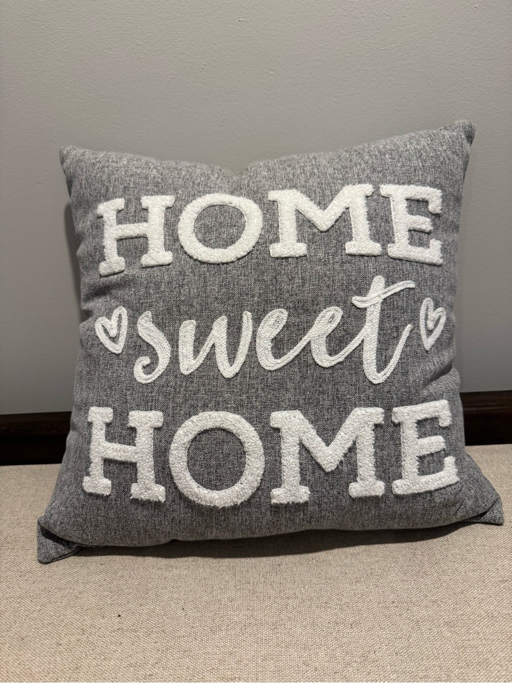 Decorative throw pillow